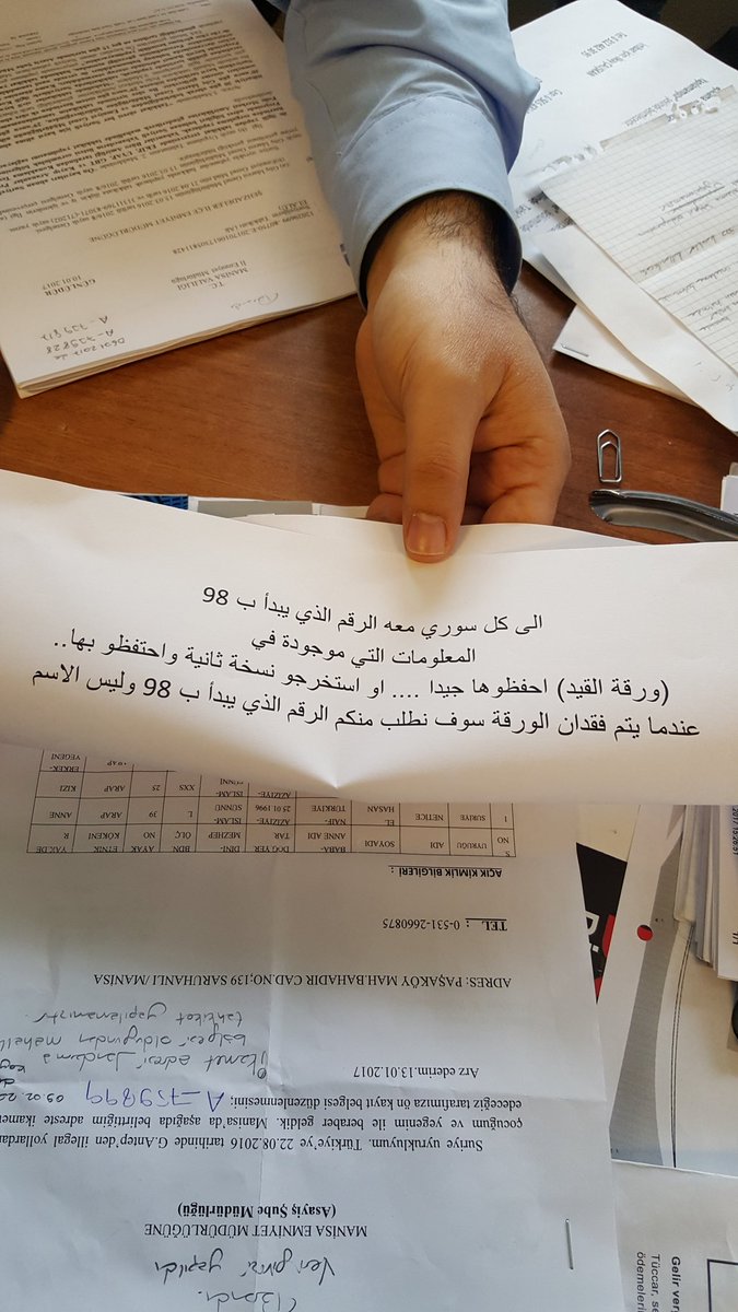 MahammadNajar's tweet photo. سلام عليكم ورحمة الله وبركاته إلى اخوتي الكرام 
السورين الذين متواجدين في تركيا 
مشان ورقة القيد اذا ضيعته لزم تحفظ الرقم 98 مشان ترجع القيد https://t.co/TpxHlXVCA2