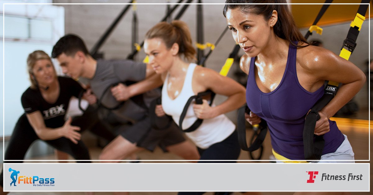 FittPass's tweet photo. Tired of boring workouts? Try out TRX with a one day pass to @FitnessFirstME & now when u buy 1 pass for 90 AED u get 2 FREE #YallaLetsMove https://t.co/BcbPg6sTJB