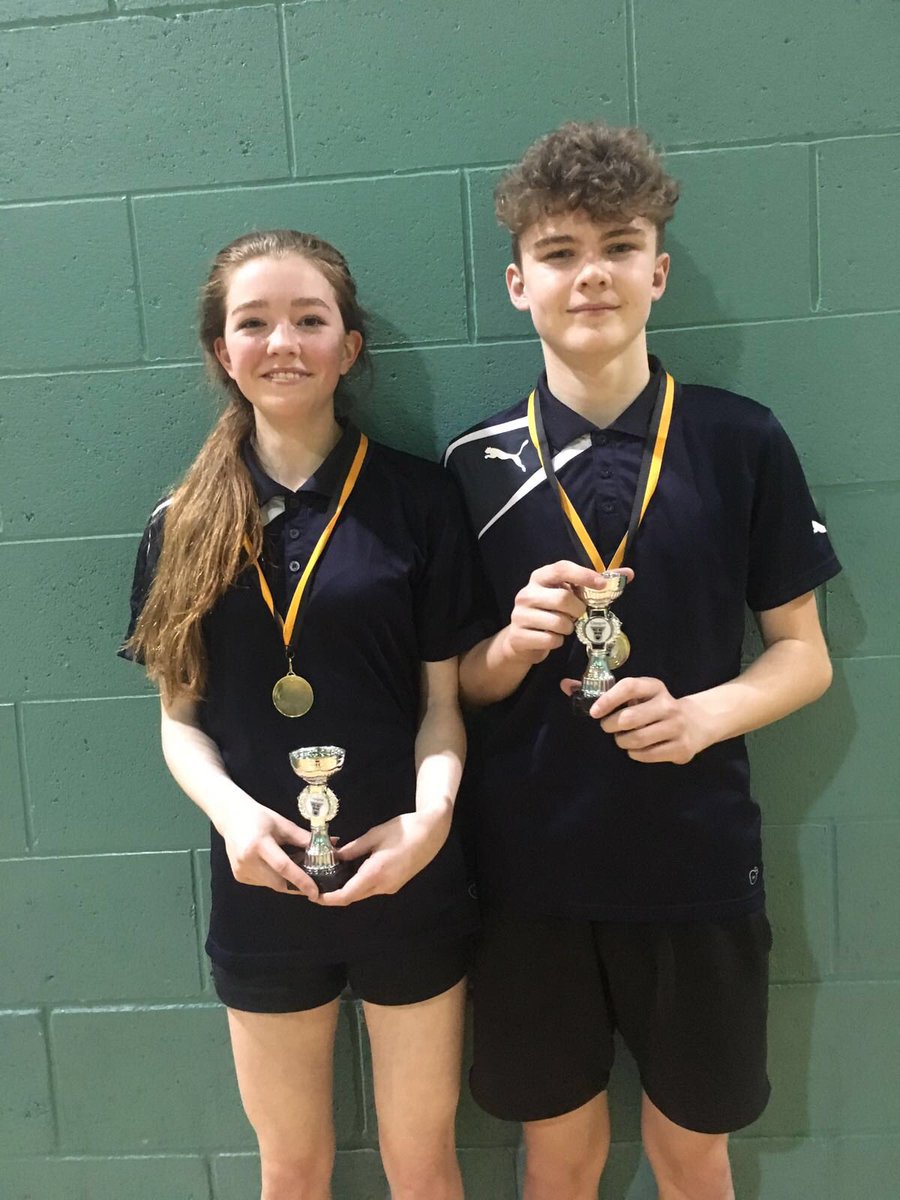 ClevedenSec42's tweet photo. Under-19 Mixed Doubles Winners!🎉🎉 https://t.co/qFAkoQTmu8