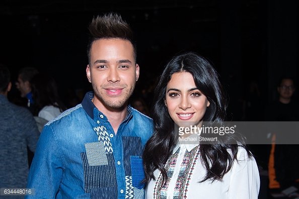 TMI_Uruguay's tweet photo. @EmeraudeToubia & @PrinceRoyce both looking great at the Desigual show during @nyfw #NYCBound #CasuallyChic 💑 #EmeRoyce #RelationshipGoals https://t.co/xVhjuzLwfF
