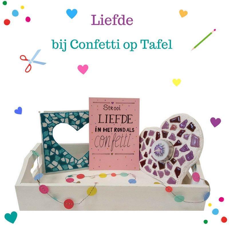 Iets moois knutselen voor Valentijn voor een vriendje/vriendinnetje of voor je papa/mama is altijd een goed idee.  confettioptafel.blogspot.nl/2017/02/confet…
