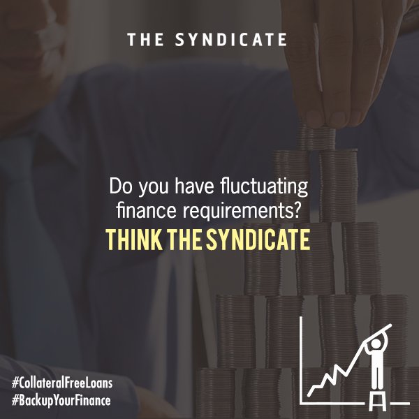 SyndicateTech4u's tweet image. Fluctuating finance requirements are no more a problem! Think #TheSyndicate #CollateralFreeLoans #BackupYourFinance
thesyndicate.tech