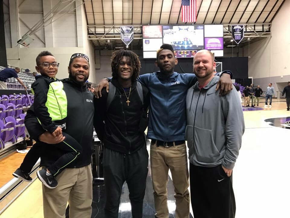 HotSpringsAD's tweet photo. Enjoyed watching Trey Lenox @_LRL3 suit up for ACU tonight! Played great! Keep Grinding! #TroyNation #fullofsupport #family https://t.co/N2MkV0d89I