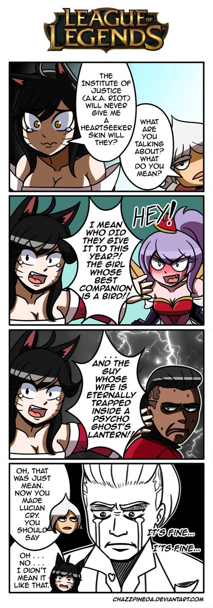 #ValentinesDay
I thought about this idea awhile back when I saw their skins.
I was going for funny but it went a dive to depressing.