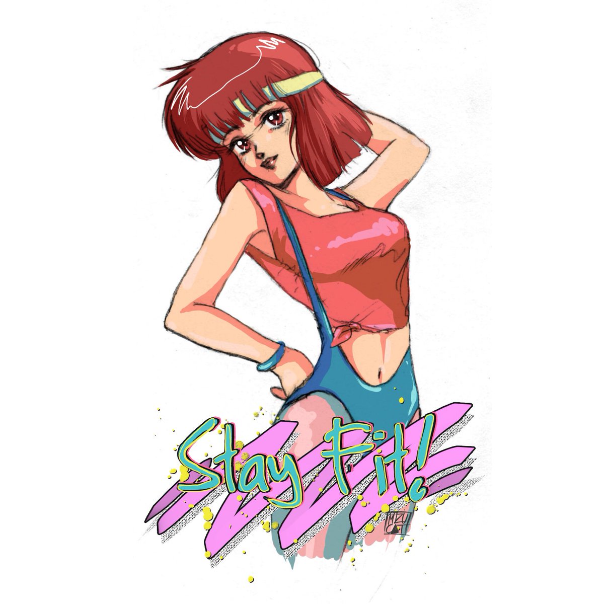 All Aerobic Anime Girls are finished! These are going to be