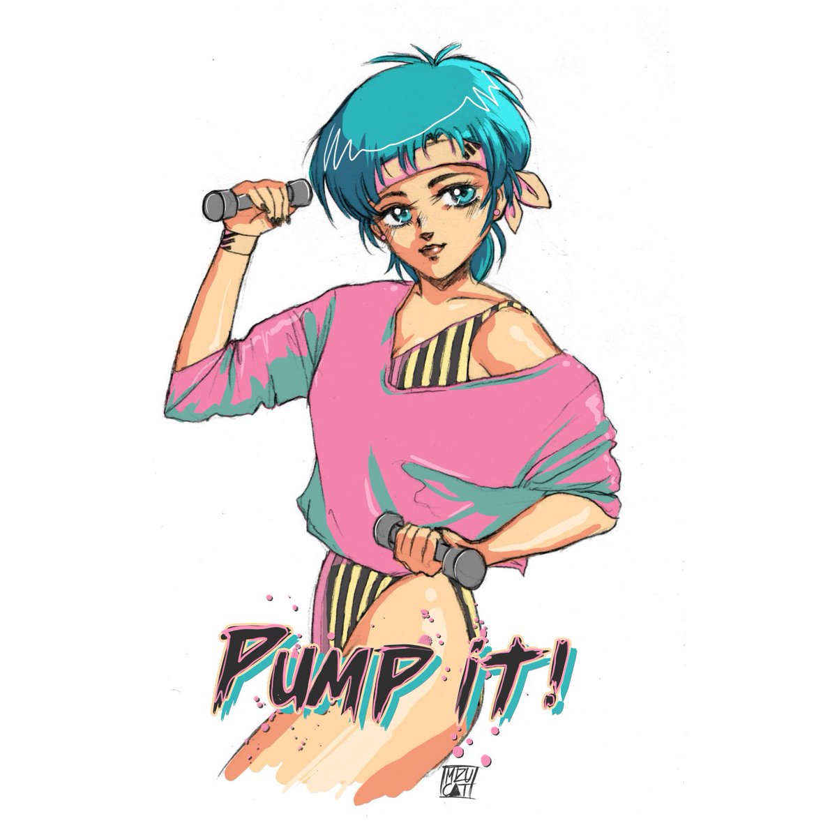 All Aerobic Anime Girls are finished! These are going to be