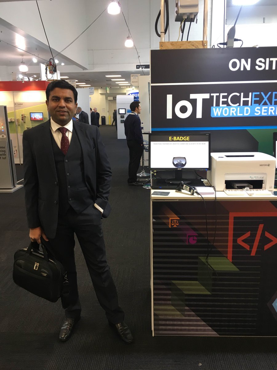 eluminousTech's tweet photo. Our Director @sandeepaher had great time visiting #IoTTechExpo2017 #Bett2017.Our vision is to make first place in digitalworld #iot #London https://t.co/rA1I3bojVK