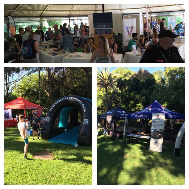 Wellbeing_au's tweet photo. All set up 4 the @DCO_AusDefence SA ADF Families welcome @ Adelaide Zoo #welcomeadffamilies #support4adffamilies #welcome2sa #rslactive https://t.co/pm33gjSaFY