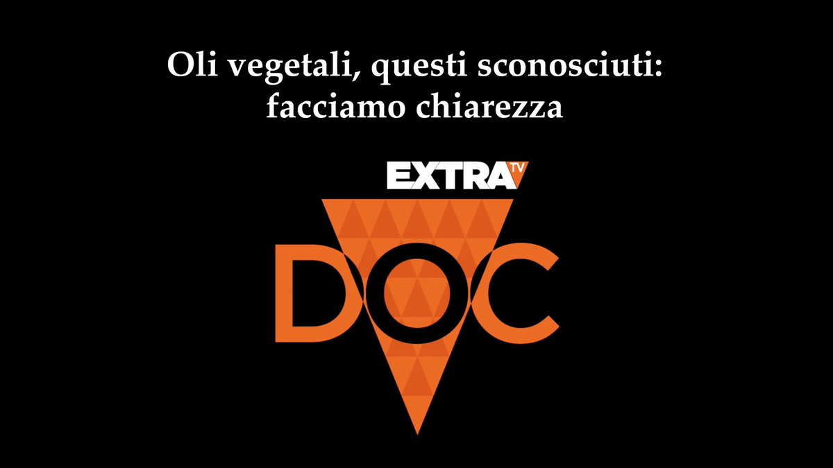 ExtraTelevision's tweet photo. #Oliodicolza, #oliodipalma, #olivegetali: questi sconosciuti. Facciamo chiarezza con la Dott.ssa Valentina Colasanti https://t.co/nk7KR8edO4 https://t.co/jfmTqpmWcd