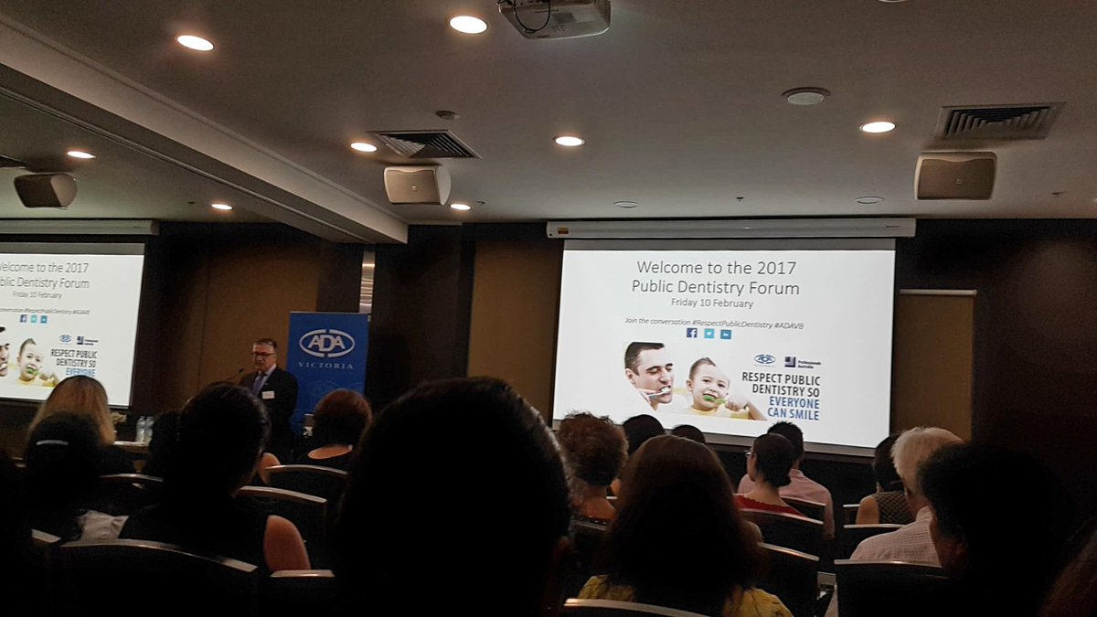 OzMomoChan's tweet photo. Public Dentistry Forum 2017 #respectpublicdentistry #ADAVB https://t.co/N5hwRPQb3k