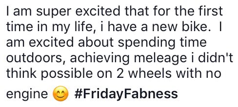 queeniequeensCC's tweet photo. Big yay to our #QueenieQueensCC who is getting a new bike soon ππ #FridayFabness https://t.co/TIjicf0eEX