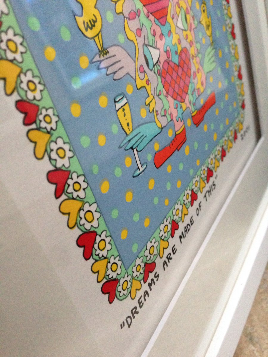 Boogermac_'s tweet photo. Back in Gallery - James Rizzi "Dreams are made of this" at #SCHAUstudio - #popart #art #window https://t.co/gRa46eVWc8