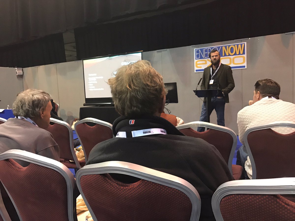 aj_cookson's tweet photo. Honoured to have been asked to talk at the @EnergyNowMag expo on best practices of O&amp;M. Hopefully some ideas were shared. https://t.co/uIVraQiu1B