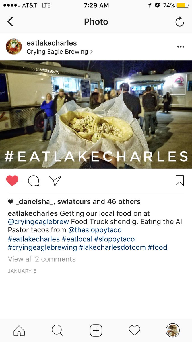 SloppyTacoLC's tweet photo. #eatlakecharles on the @instagram #repost https://t.co/7tGnDNsdkh