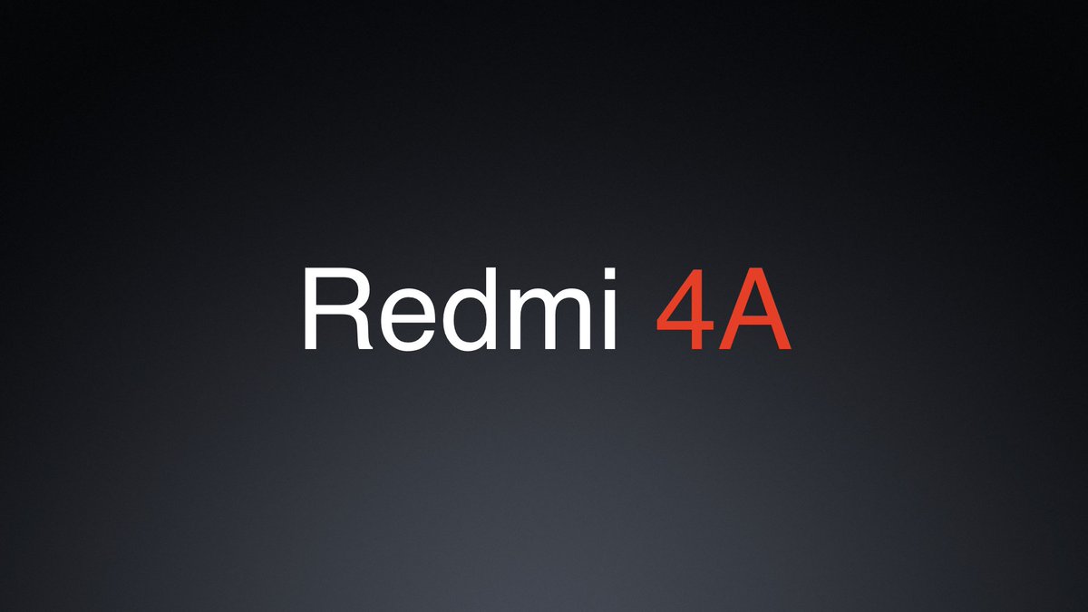 RedmiIndonesia's tweet photo. Ini dia kejutan dari kita, #Redmi4A secara RESMI hadir di Indonesia! RT kalau kamu super excited dengan device ini!  #kaMibuatanindonesia https://t.co/cUhR6JD19l