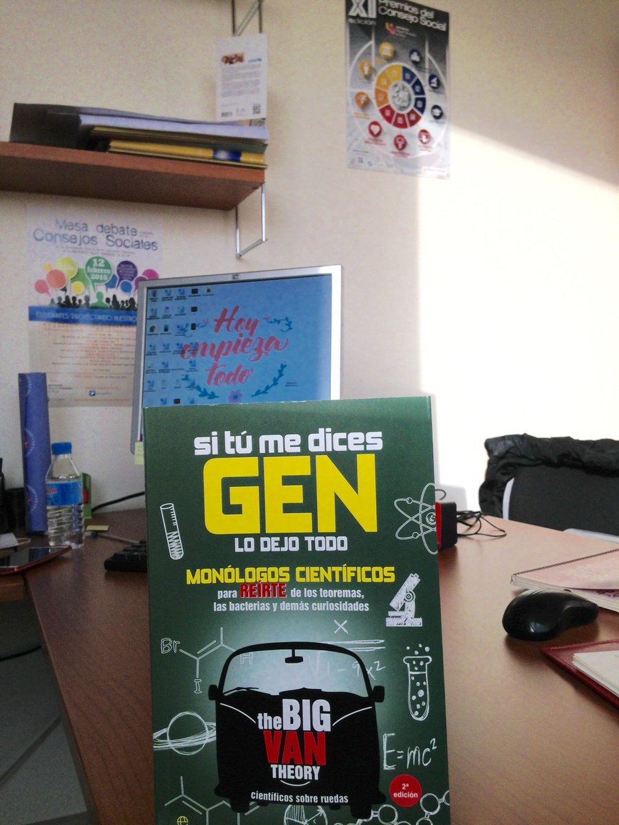 ¿Has terminado los exámenes? Relájate con los monólogos científicos de @_BigVan 
Sorteo hasta las 14:00 h.
-Síguenos
-RT