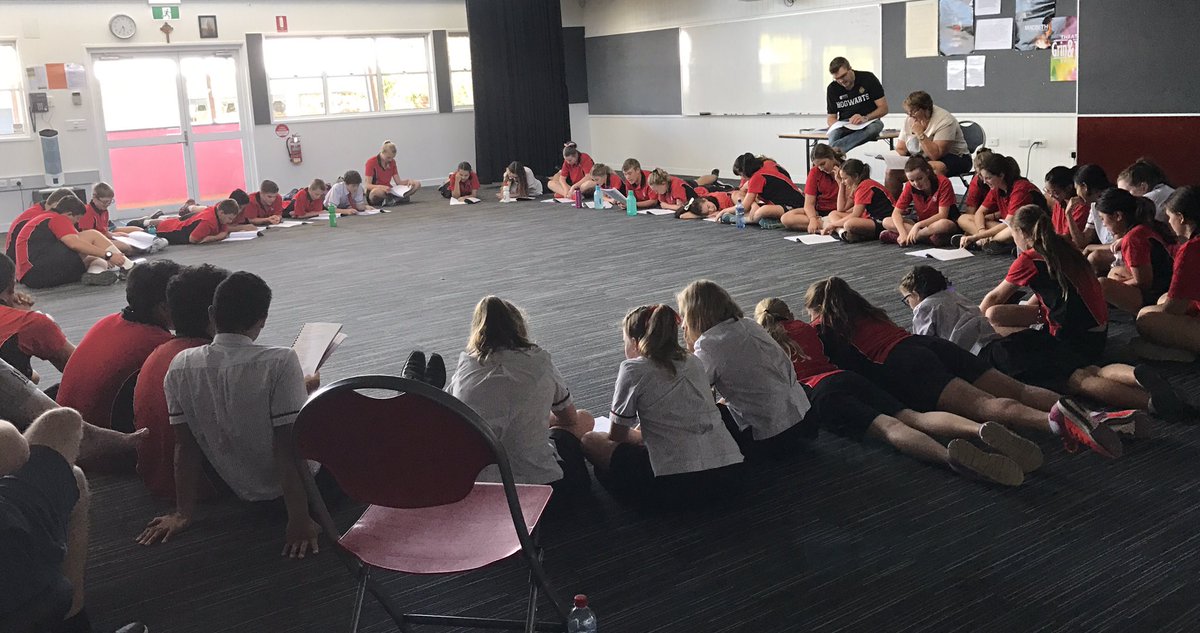 olscc_dalby's tweet photo. First reading of our College musical: #RockOfAges https://t.co/ucAHAECbSE