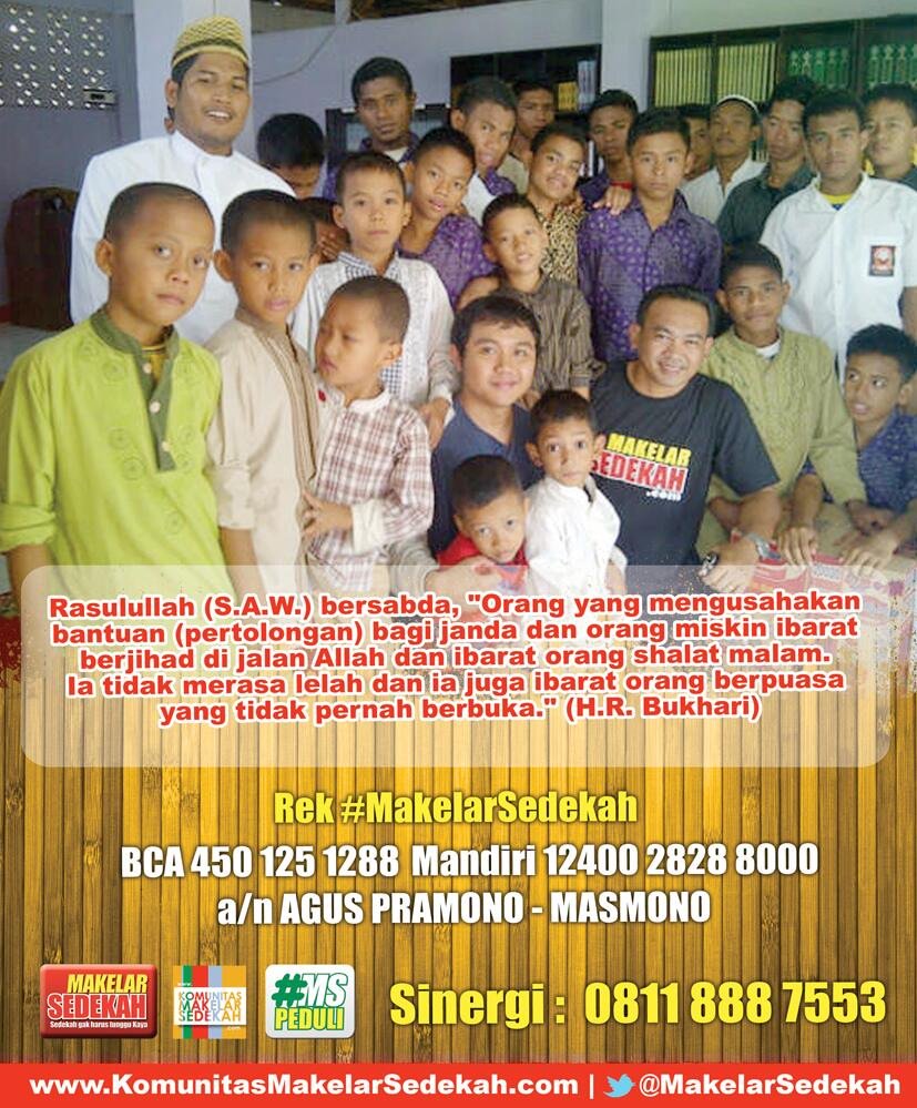 1/7. Berikut kami sampaikan alamat #MSRumahTahfidz yg disupport oleh Komunitas <a href="/MakelarSedekah/">@MakelarSedekah</a> di 4 kota