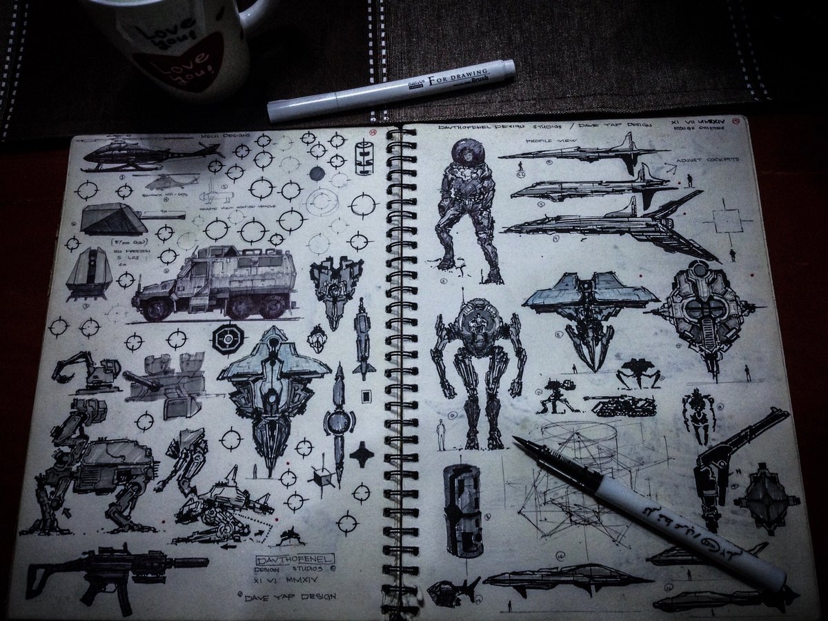 DaveYapDesign's tweet photo. Sketching now... https://t.co/gSUM4HTXCl