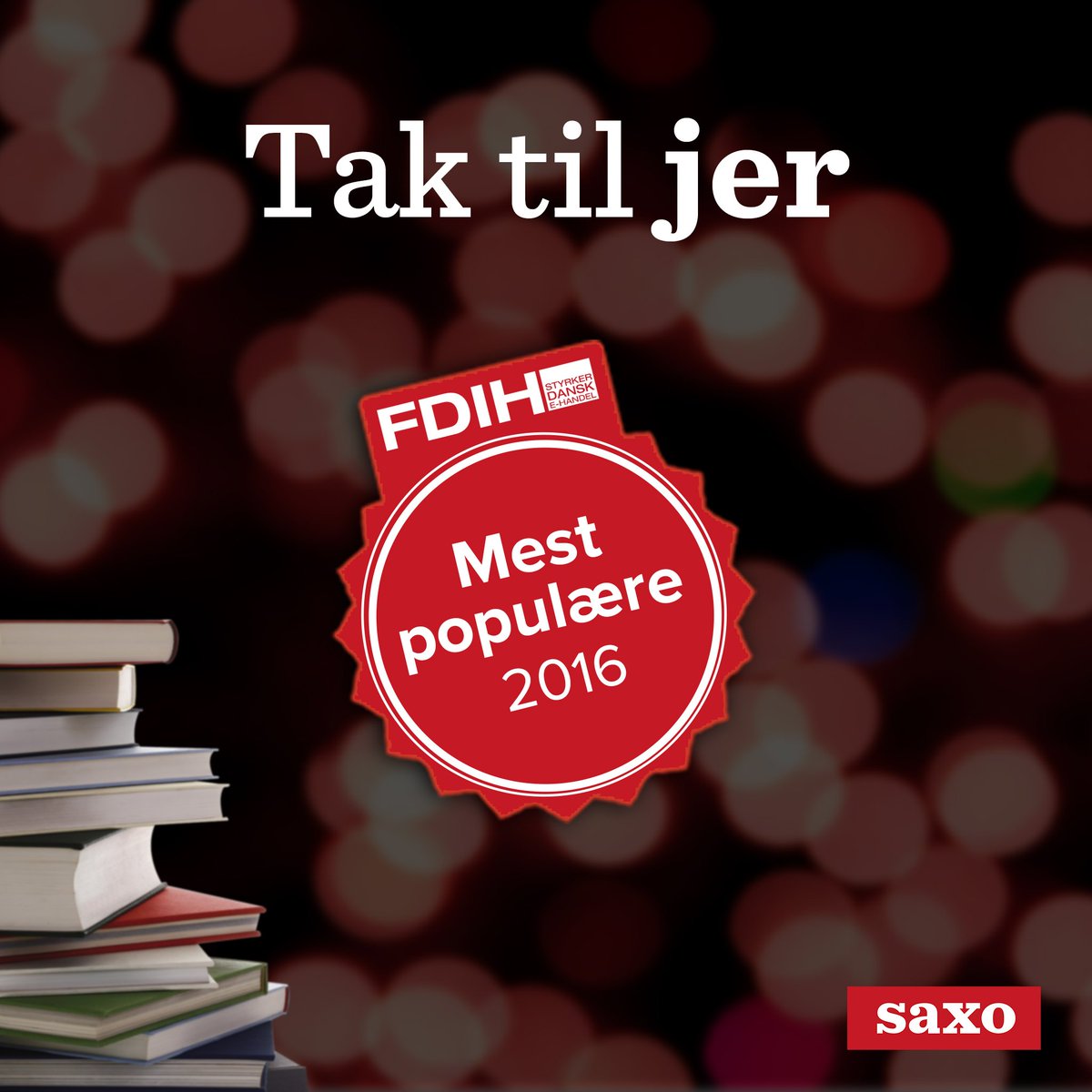 Vi er netop blevet kåret som den mest populære danske netbutik i 2016.
Læs mere: bit.ly/2lrRoRN