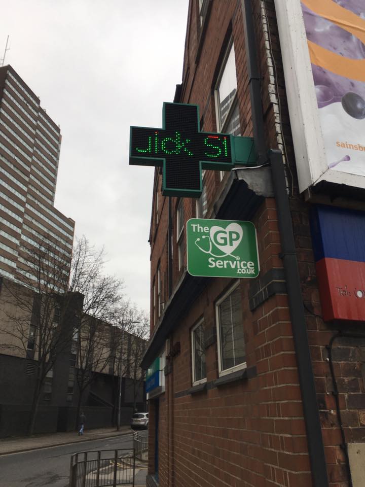 A selection of the first batch of GP Service signs installed at chemists across the country. Want national service? Look no further!