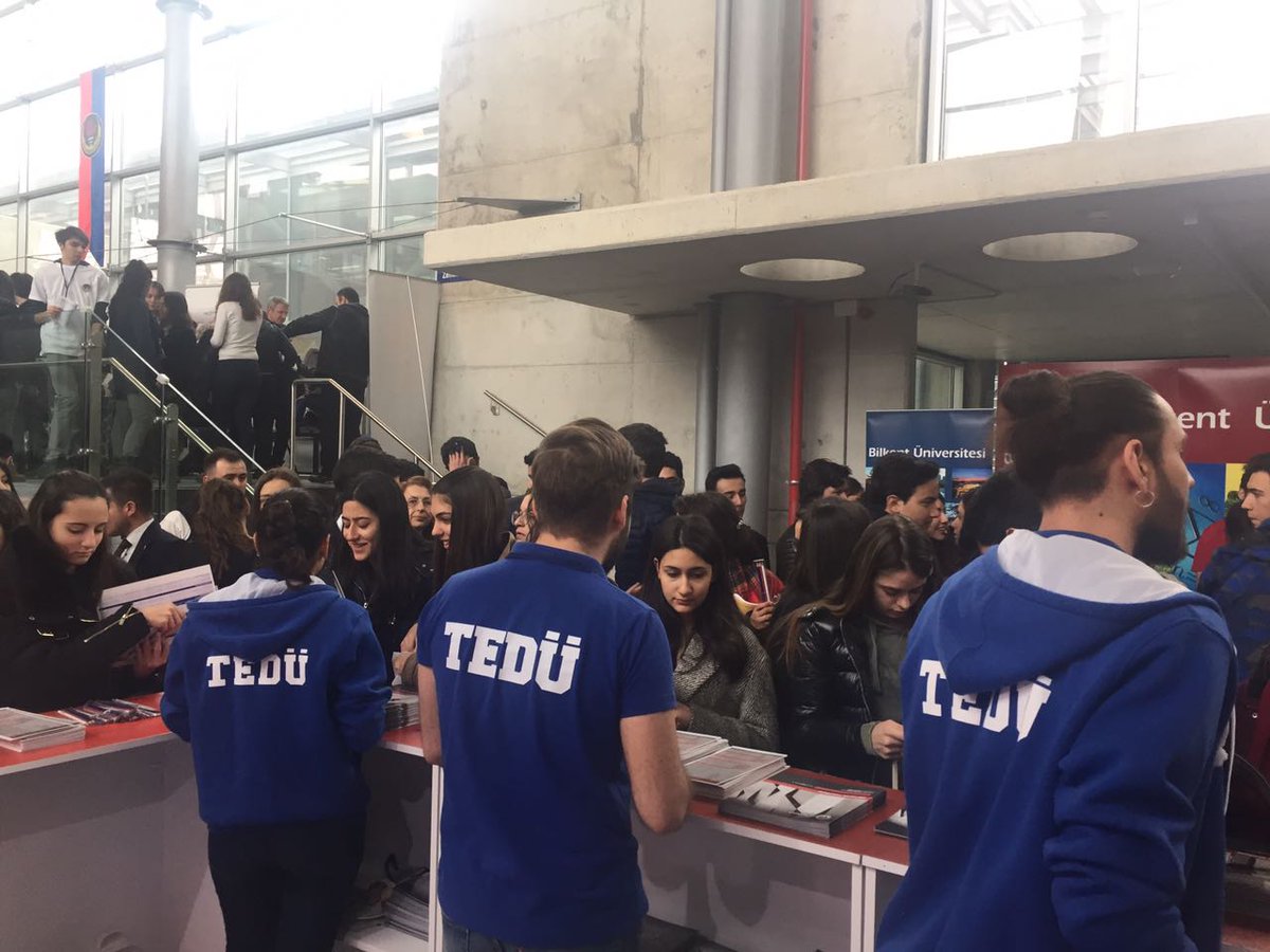 Tanıtım ekibimiz <a href="/TEDAnkara/">TED Ankara Koleji</a> 13. Üniversite Fuarı'nda #TEDÜ ile ilgili her şeyi anlatıyor! #TEDÜTanıtım #NedenTEDÜ #TEDÜniversitesi