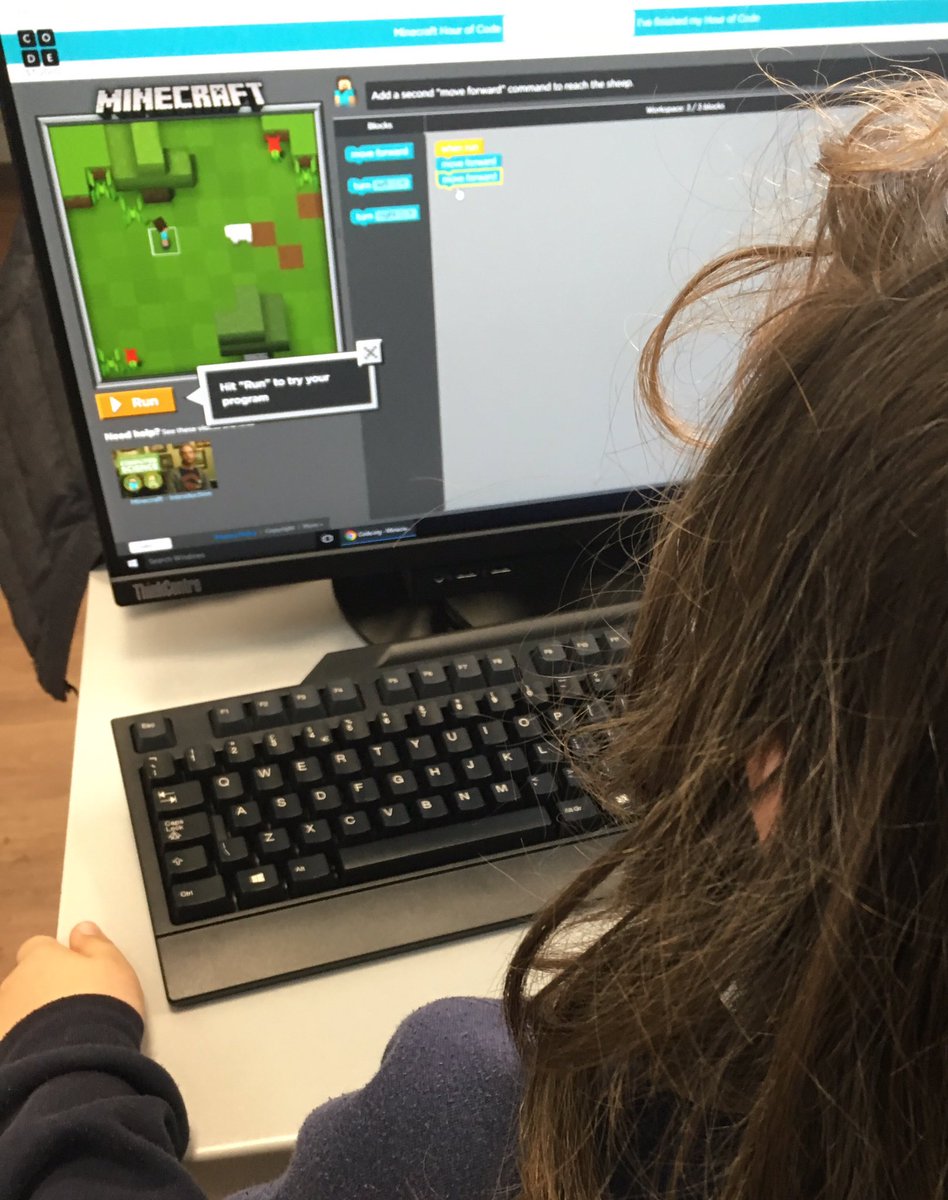 Mr_Tr1g's tweet photo. Project B have been coding with Minecraft today @DeputyMitchell  @MissPickering83  Comment if you have tried this  https://t.co/vny726I4ol https://t.co/0YL4gUiu39