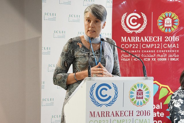ICLEI's tweet photo. We need more #womeninscience  like Dr. Debra Roberts, the 1st scientist based in a local government to have  become Vice Chair of @IPCC_CH https://t.co/BA23kfAqq0