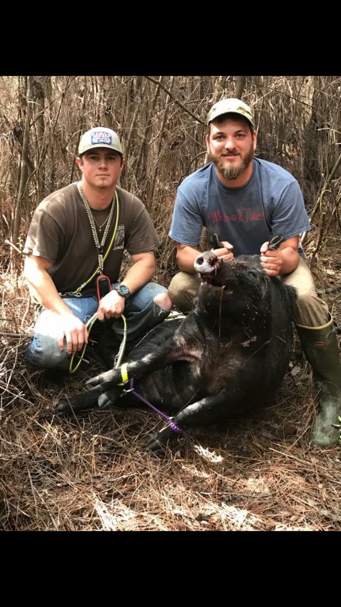 DeasonJake's tweet photo. Barr hog we caught the other day! https://t.co/UQy1A6xirY