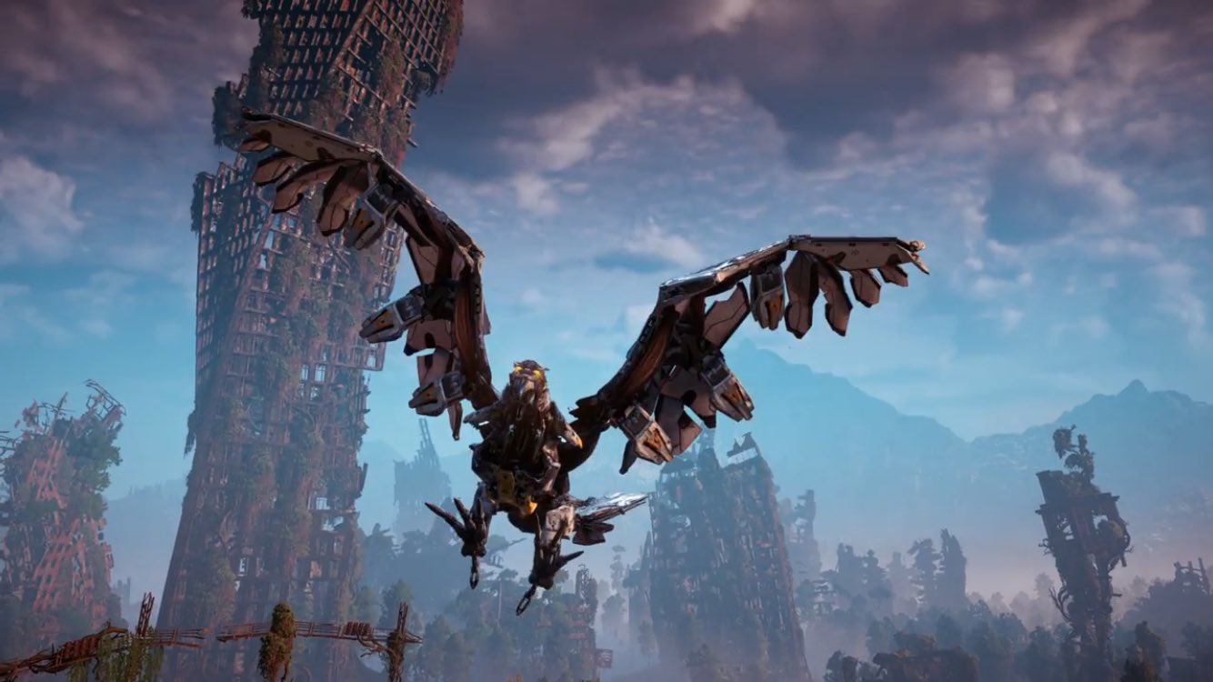 Shinobi602 Horizon Zero Dawn The Machines Videos Part Ii Stormbird T Co Ojbpvmvnpv Behemoth T Co Poxyxxzhaa T Co Ul8giakgig Twitter