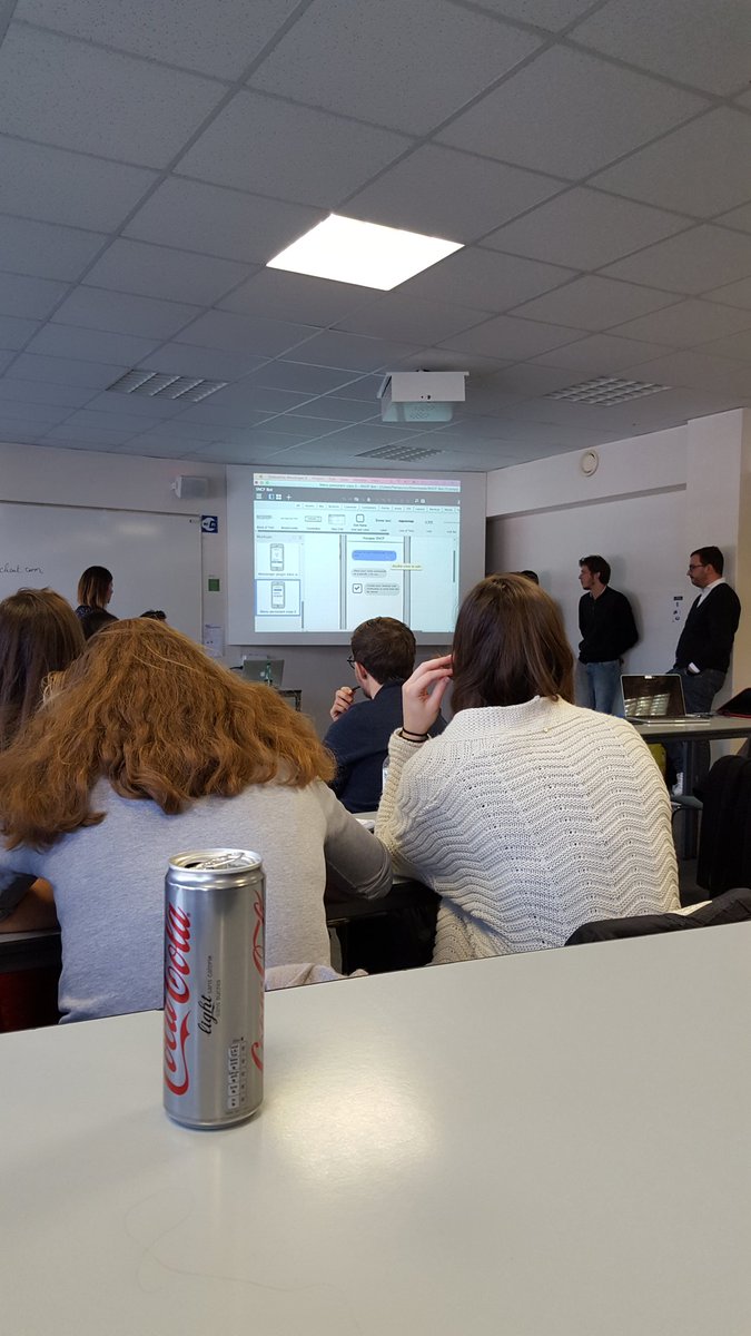 Atelier création de #chatbots avec @thesocialclient <a href="/AudenciaDigital/">Audencia Mastère Spécialisé® SDIDAM</a> #proto #balsamiq