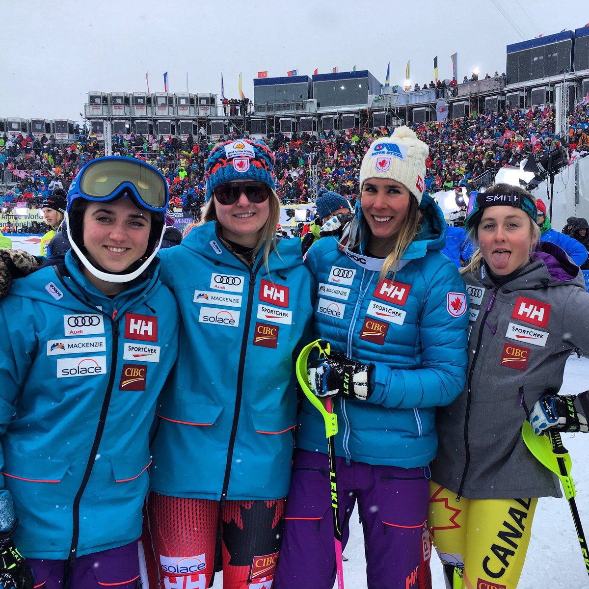 .<a href="/MarieMGagnon/">Marie-Michèle Gagnon</a> finishes 6th in today's Alpine Combined World Championship! 💥🎉
<a href="/valeriegrenier7/">Valérie Grenier</a> 11th
@ItsCandaceC 21st
<a href="/mikaelatommy/">Mikaela Tommy</a> DNF