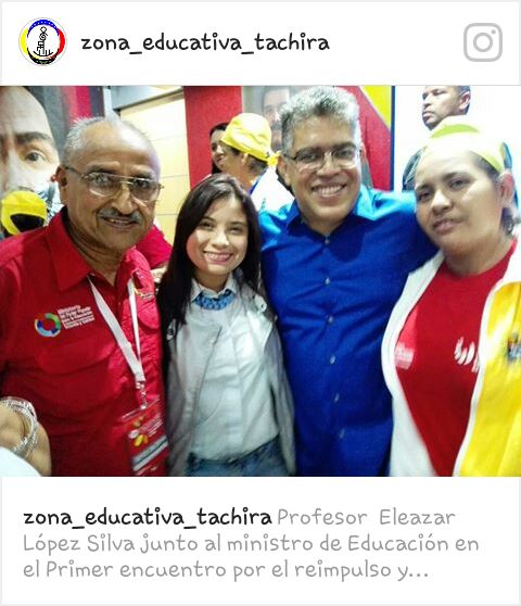 Táchira presente. Felicitaciones