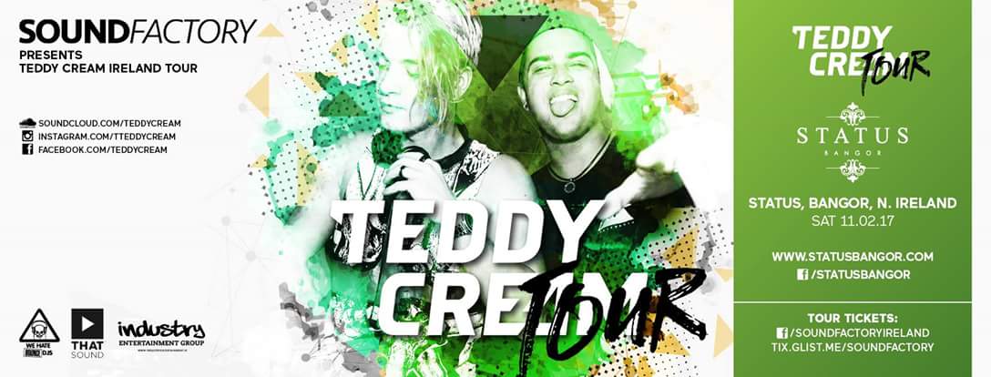 Yes lads! @itsteddycream 😍 Good call <a href="/StatusBangor/">Status Nightclub</a> 😚🙌💃