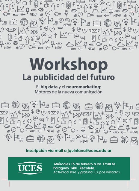 LPasarello's tweet photo. Los directores de Sentido Común darán un análisis con visión de futuro sobre cómo la Publicidad aumenta su importancia. @UniversidadUCES https://t.co/CqDZsKOX7h