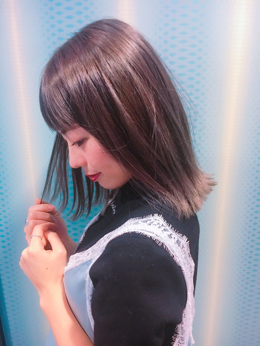 鈴木あや Pa Twitter 髪型かえたんだよ ありがとうももさん Team Ism 詳しくはism南青山店へ 03 5785 05 イメチェン ヘアー Ism