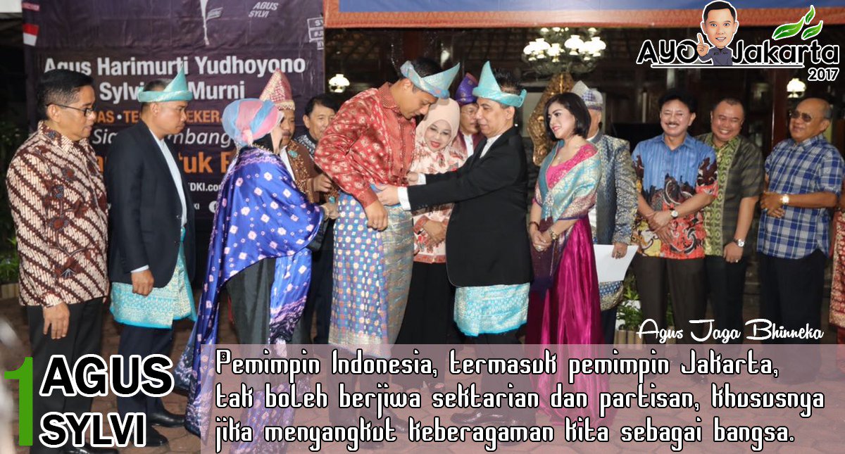 Dalam segenap Keberagaman Mereka Berbeda dalam SATU "Agus- sylvi Nomor 1 " #AyoKita1 <a href="/AYOJakarta2017/">Mimi Sehat</a>