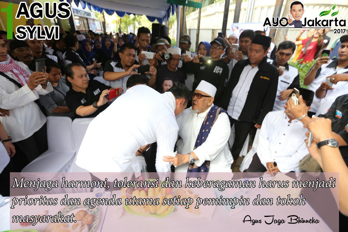 Hormati yang lebih tua, bukan harus Tua jadi pemimpin "Ahy Gubernur Masa depan" #AyoKita1 <a href="/AYOJakarta2017/">Mimi Sehat</a>