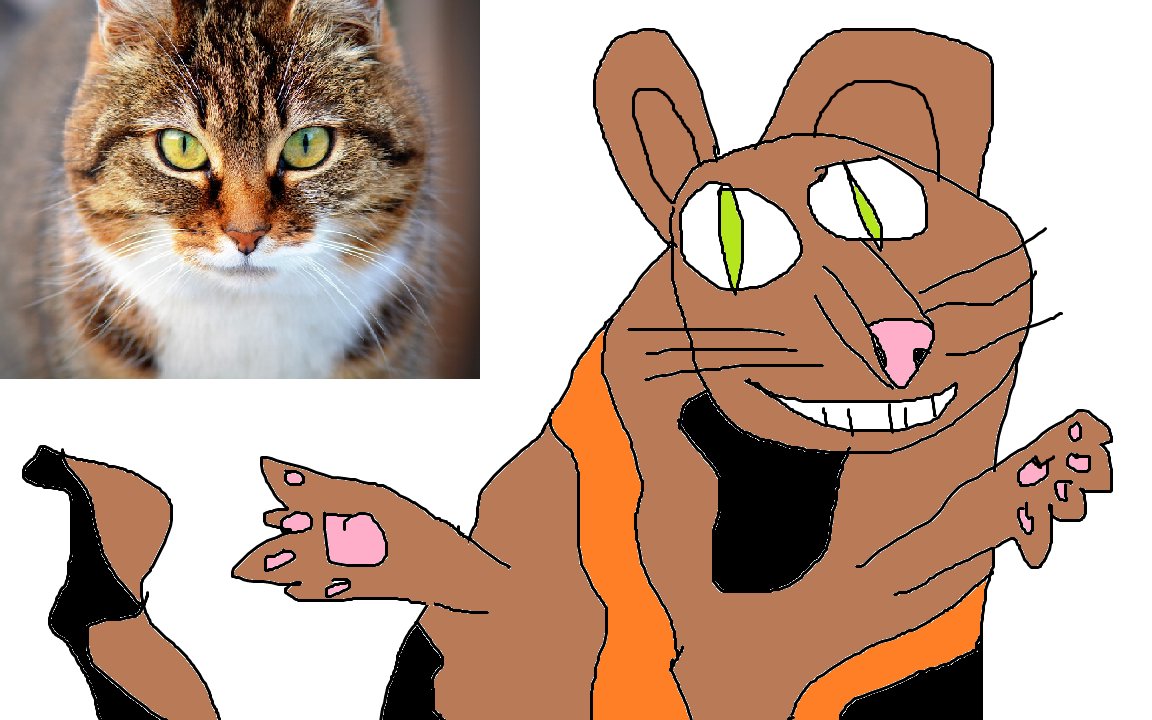 OuseHewon's tweet image. #IfIWasACat Hillary in the house, Hillary in the white house!