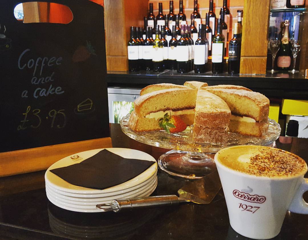 Introducing our New Deal in the Lynnhurst Lounge.....Coffee &amp; Cake for only £3.95! Treat yourself! #lynnhurstlounge #coffeeandcake