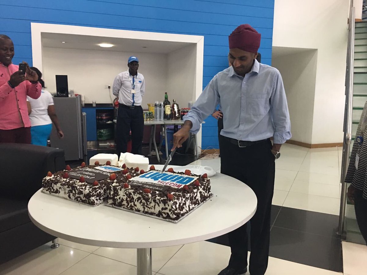 jackieogonji's tweet photo. Saying thank you to Raj Jandu as he leaves to Neotel. It's one of those moments. Thanks Raj @LiquidTelecomKe @paulstat @benliquidkenya https://t.co/cf8YbN64rR