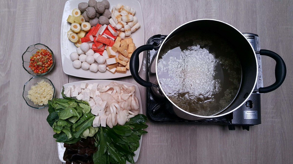 Sebelum buka orderan lagi masak sabu2 dulu