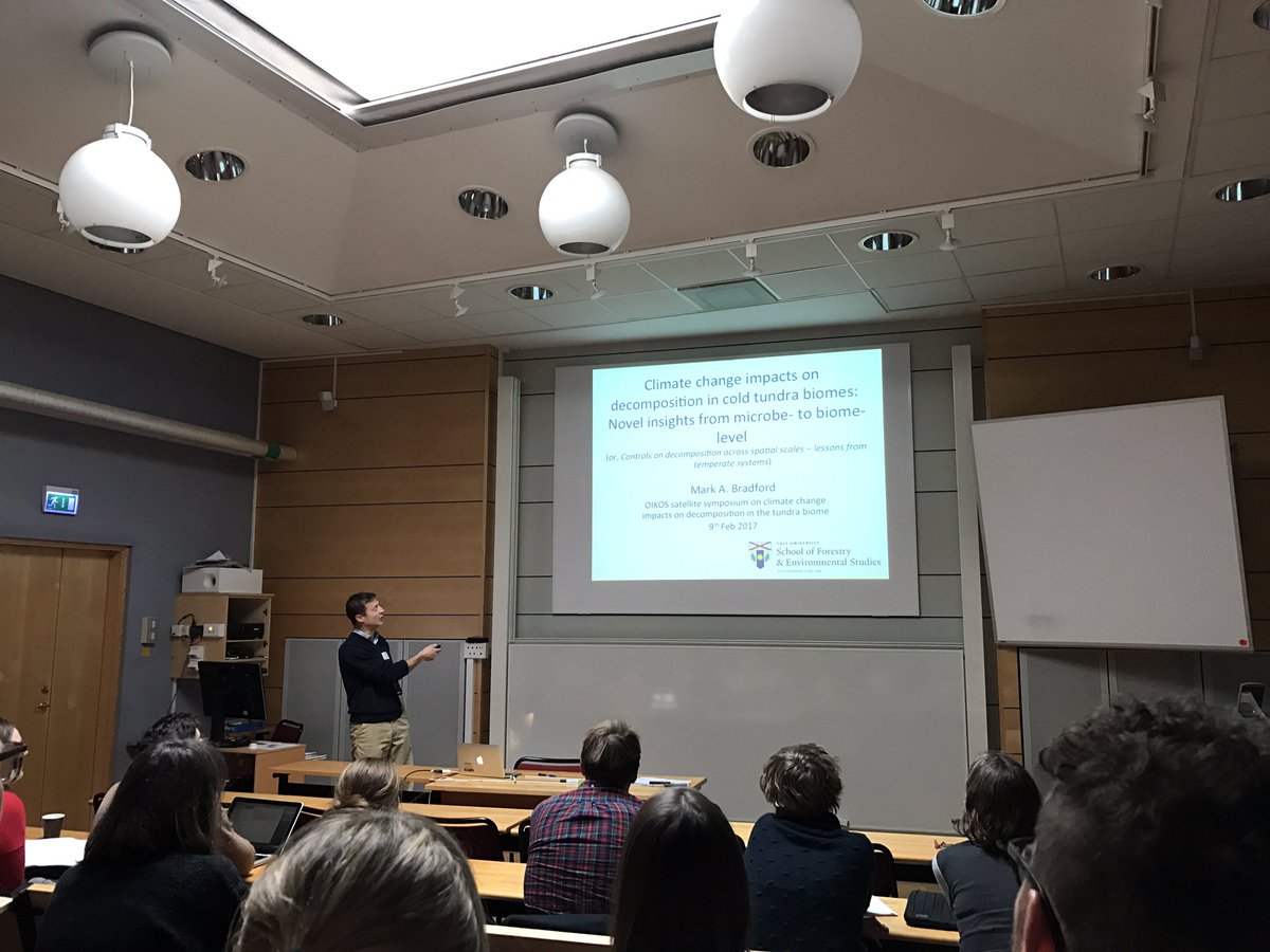 RouskLab's tweet image. #oikos2017 #ecologist term for &apos;math&apos;: #scalingtheory / @bradfordlab