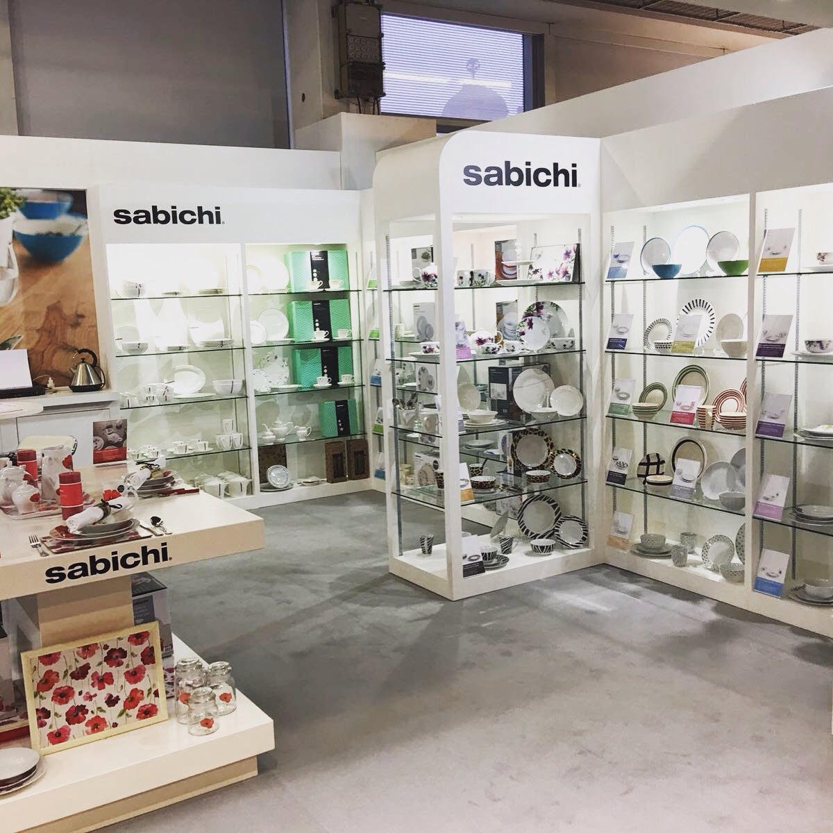 We ❤️our stand at <a href="/ambiente/">life</a> ! Visit <a href="/SabichiLtd/">Sabichi</a> at Hall 1 C84 for all about the #home #kitchen #bathroom #dinnerware.