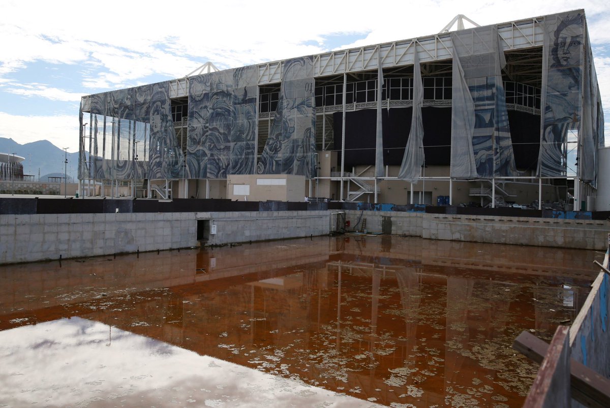 mrjakehumphrey's tweet image. Rio's crumbling Olympic legacy. So sad, so predictable, so when will we learn?