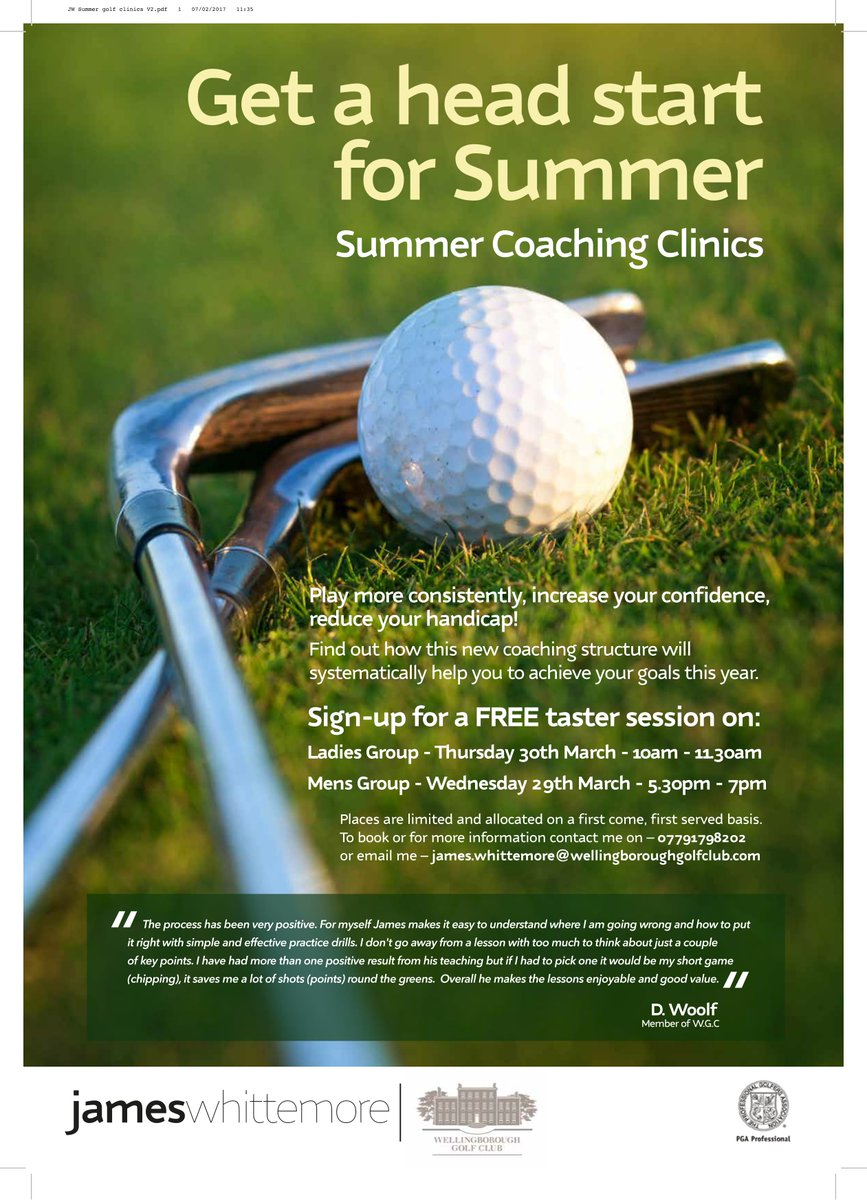 Sign up to my FREE group taster sessions! Places are allocated on a first come first serve basis. #teamJW