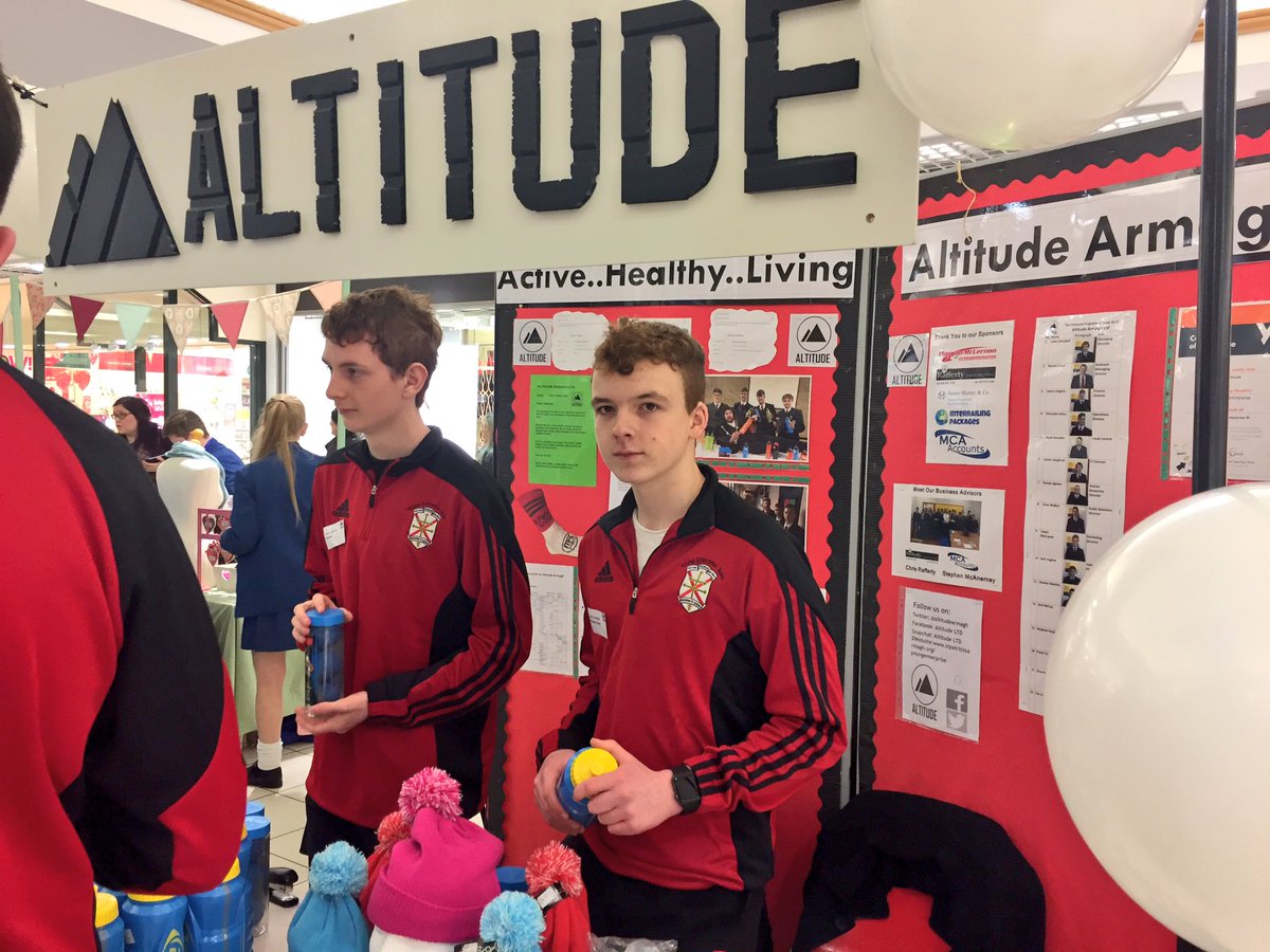 FSBNIRegion's tweet photo. For a range of healthy living products check out @AltitudeArmagh at today's @YE_NI Trade Fair @RushmereSC sponsored by @FSBNIRegion #FSBNI https://t.co/4lfeYCde9g