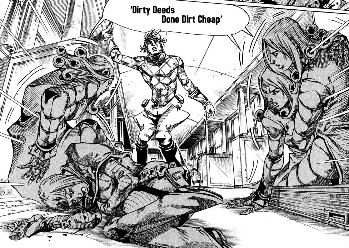 Dirty Deeds Done Dirt Cheap, JoJopedia