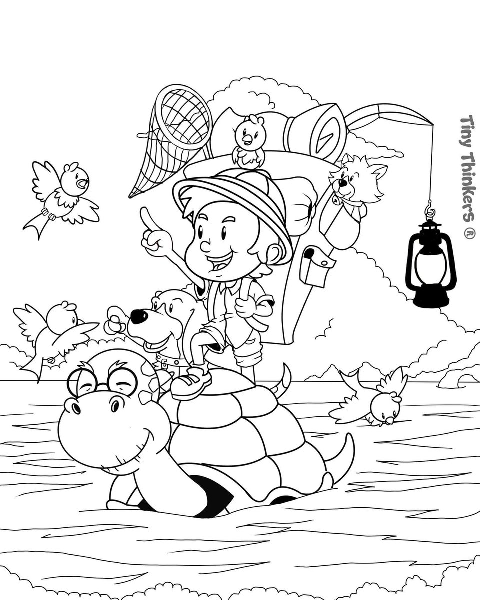 MJ_Mouton's tweet image. #DarwinDay Coloring page to save and print. #education #STEM #STEAM #teachers #Darwin #sciencematters #scienceMarch @davidcsmalley