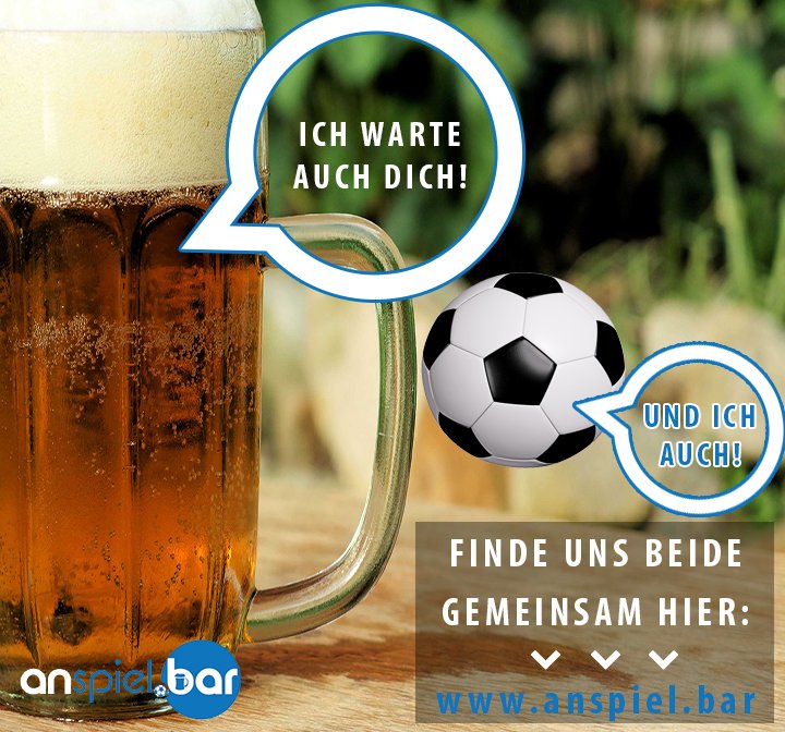 anspiel_bar's tweet photo. Dein Spiel, in Deiner Bar, mit Deinem Bier auf https://t.co/q58inHA1Tx Reservieren &amp; #freibier gewinnen https://t.co/5xhSrYketv
